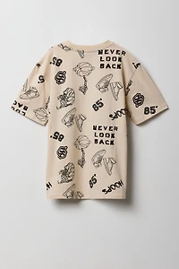 T-shirt à imprimé sports pour garçons