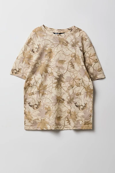 T-shirt avec motif camouflage pour garçon