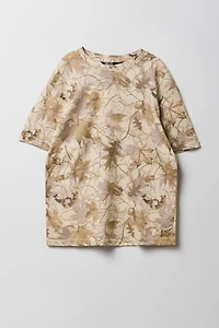T-shirt avec motif camouflage pour garçon
