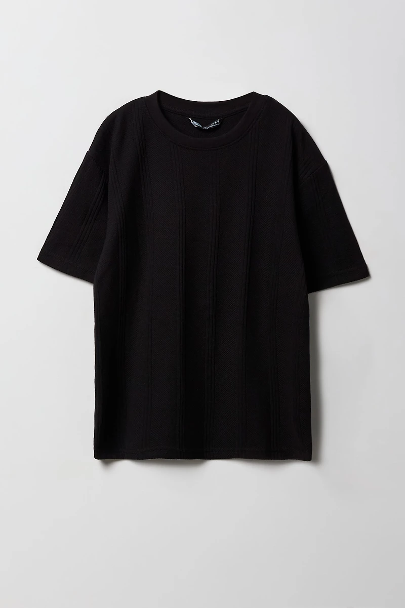 T-shirt texturé pour garçons