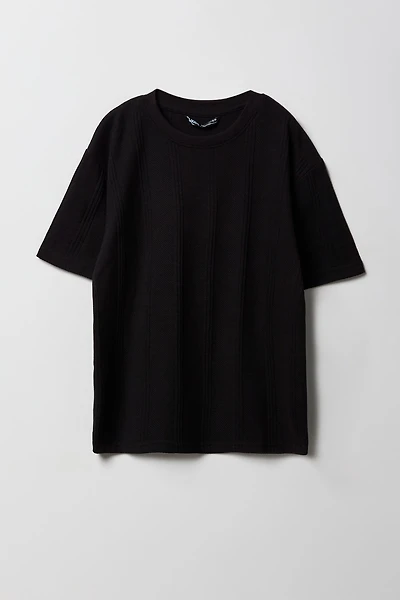 T-shirt texturé pour garçons