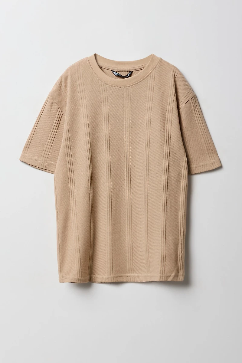 T-shirt texturé pour garçons