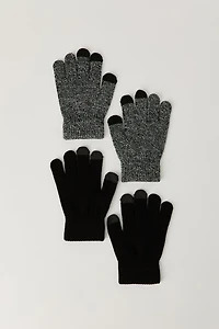 Gants à écran tactile pour enfant (2 paires)