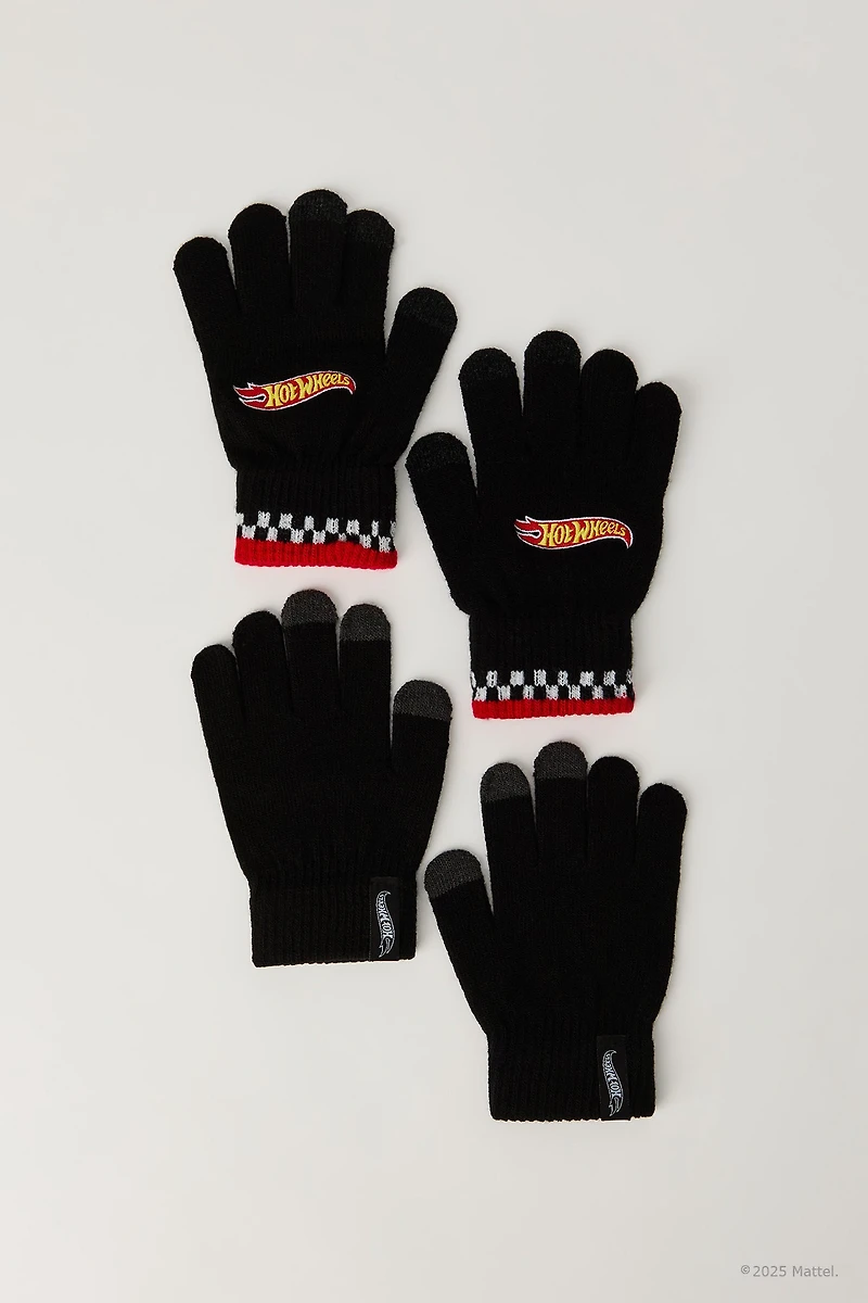Hot Wheels™ Kids Touch Screen Gloves (2 Pack)