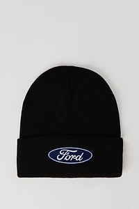 Boys Ford Embroidered Beanie