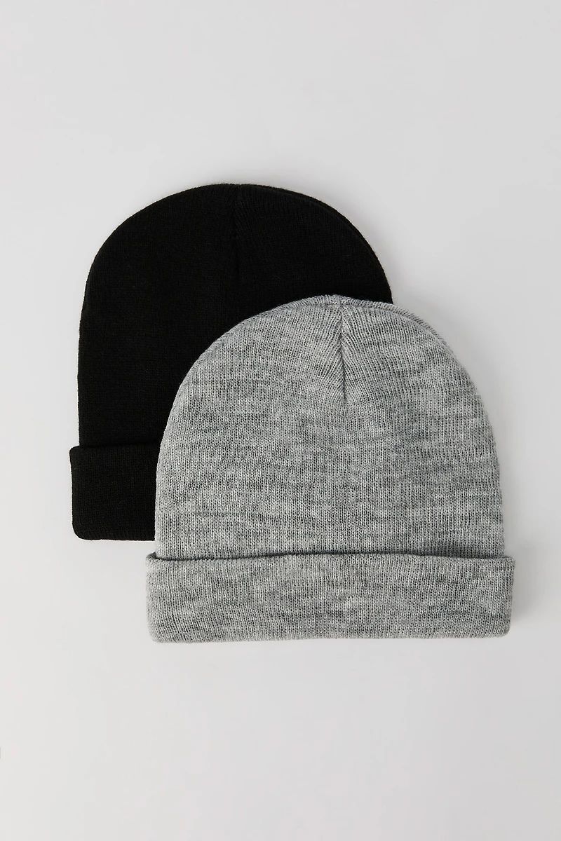 Knit Beanies (2 Pack)