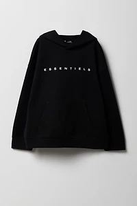 Boys Active Essentiels Graphic Fleece Hoodie