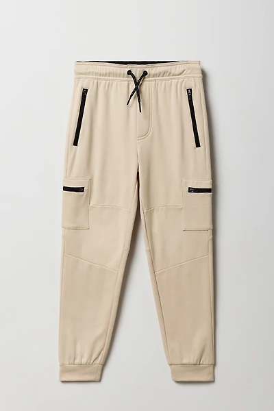 Boys Active Zip Pocket Cargo Jogger