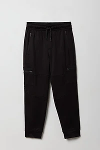 Boys Active Zip Pocket Cargo Jogger