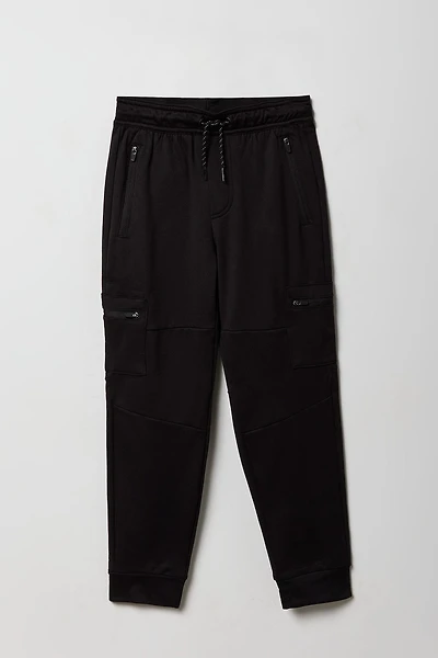 Jogger cargo Active avec poche à glissière pour garçons