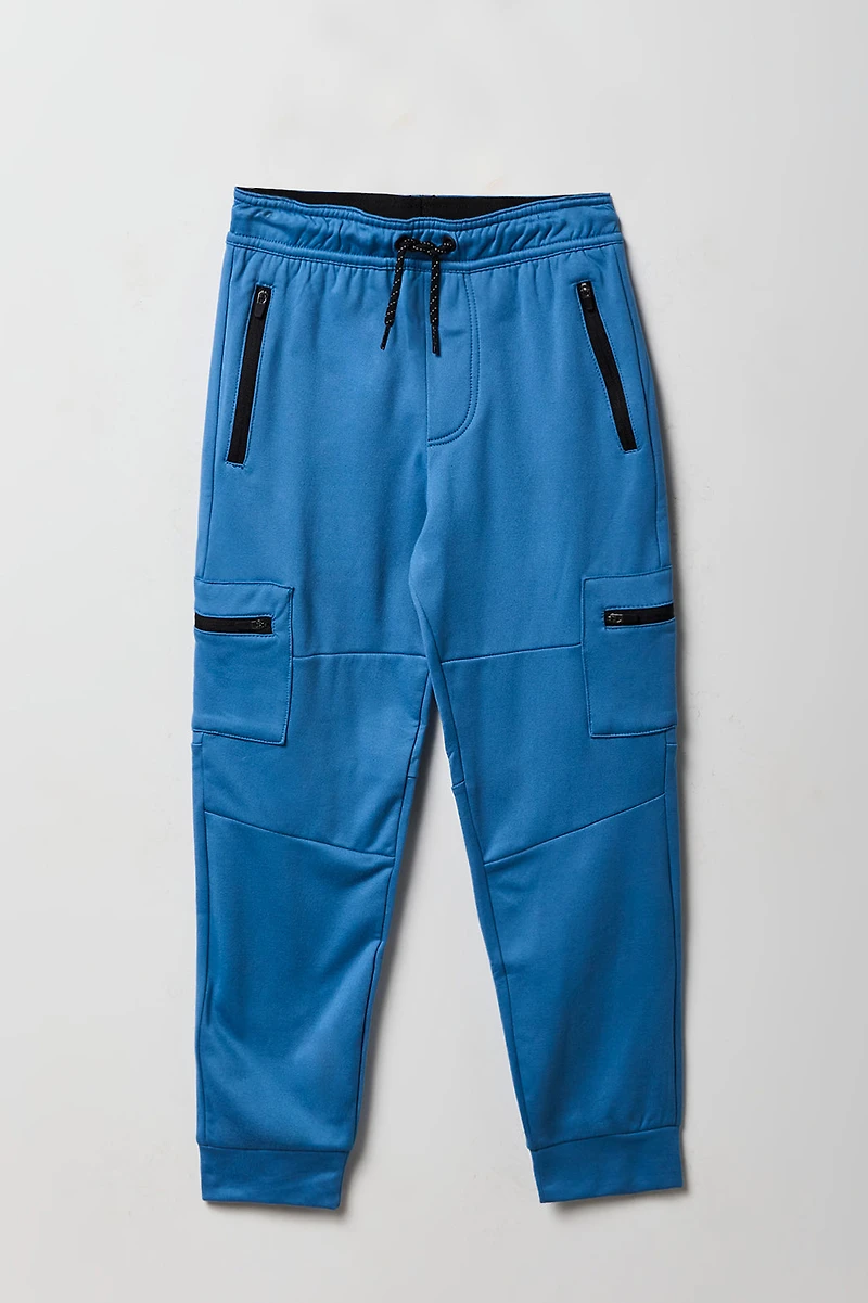 Jogger cargo Active avec poche à glissière pour garçons