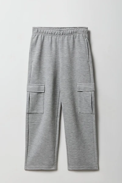 Pantalon cargo en molleton à jambe large Active pour garçons