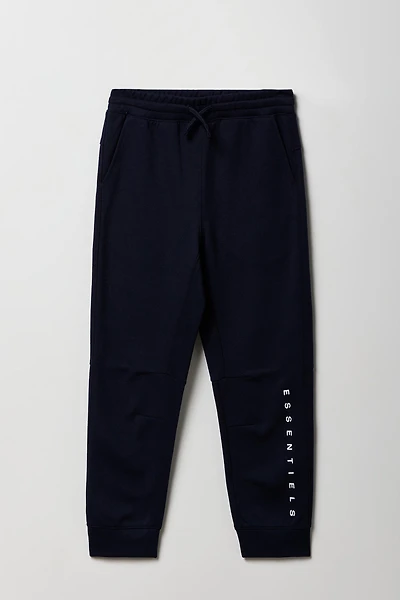 Boys Active Essentials Graphic Fleece Jogger