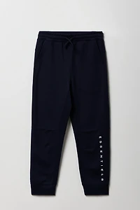 Boys Active Essentials Graphic Fleece Jogger