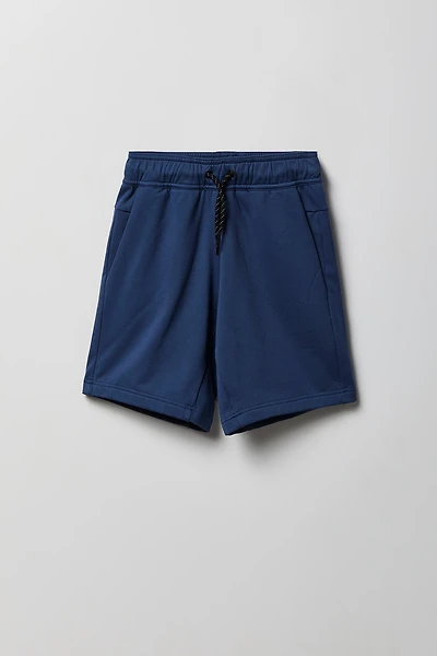 Short Active uni pour garçon