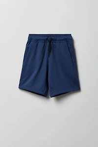 Short Active uni pour garçon