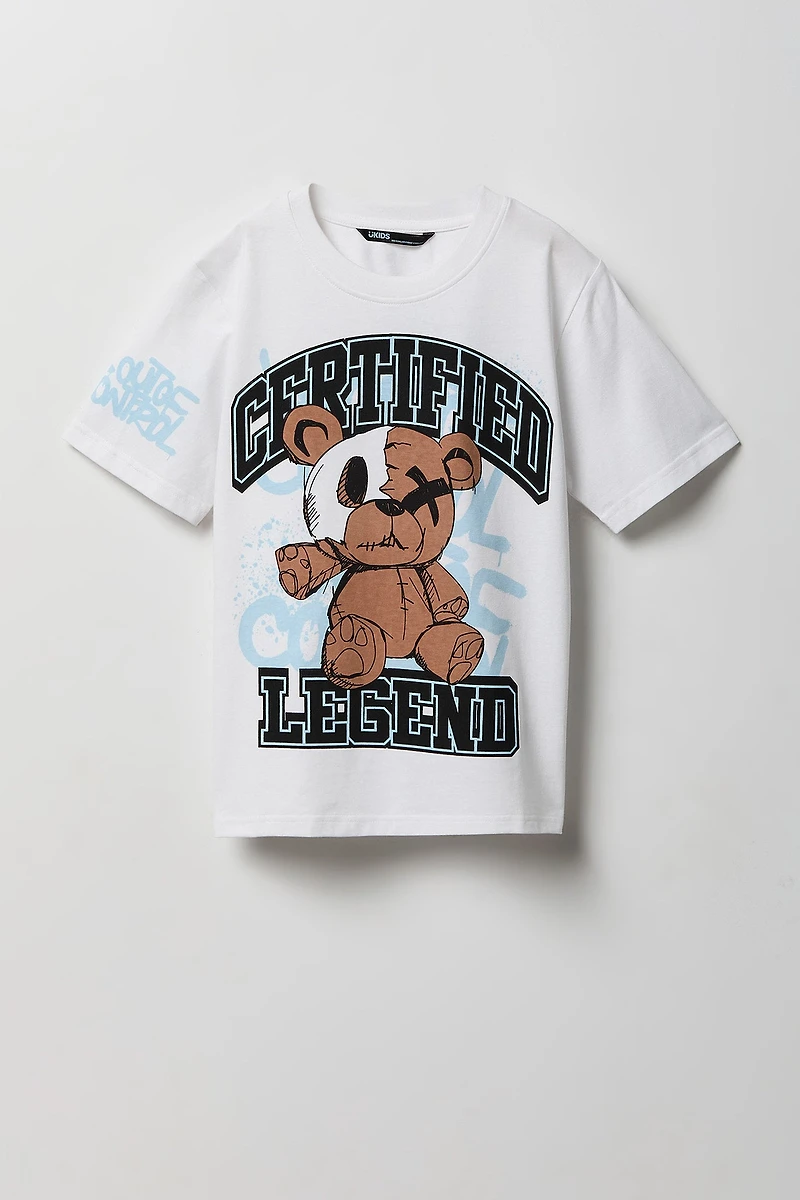 T-shirt à imprimé Ourson pour enfant