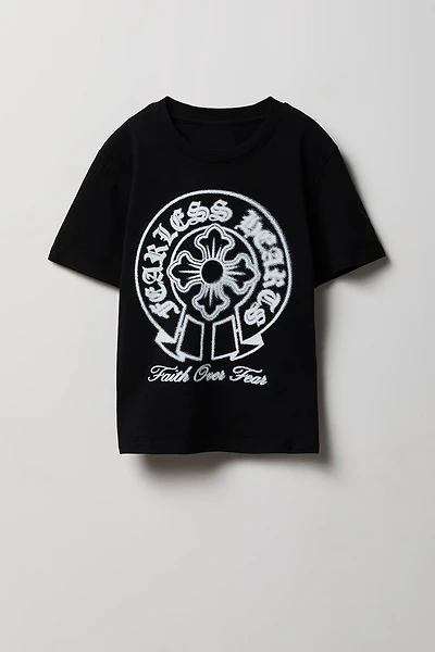 Kids Faith Over Fear Graphic T-Shirt