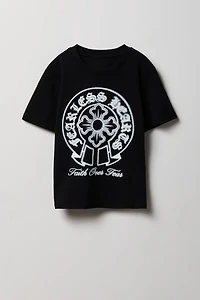 Kids Faith Over Fear Graphic T-Shirt
