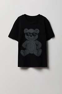 T-shirt à imprimé d'ours pour enfants