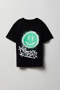 Kids Smiley Graphic T-Shirt