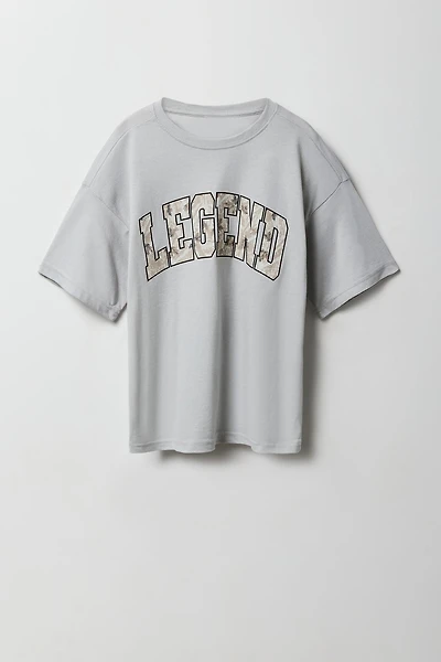 T-shirt à imprimé Legend pour enfants