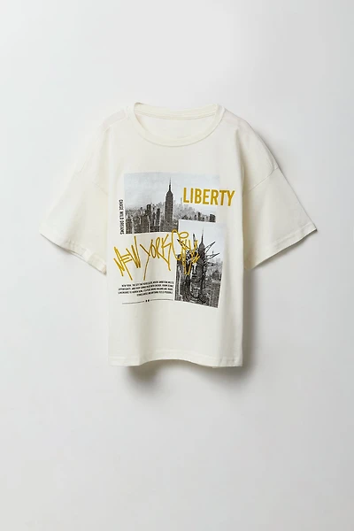Kids NY Liberty Graphic T-Shirt
