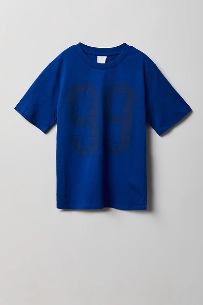 T-shirt à imprimé 99 pour enfant