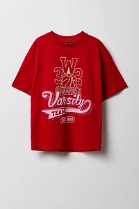 T-shirt à imprimé Varsity Team pour garçon