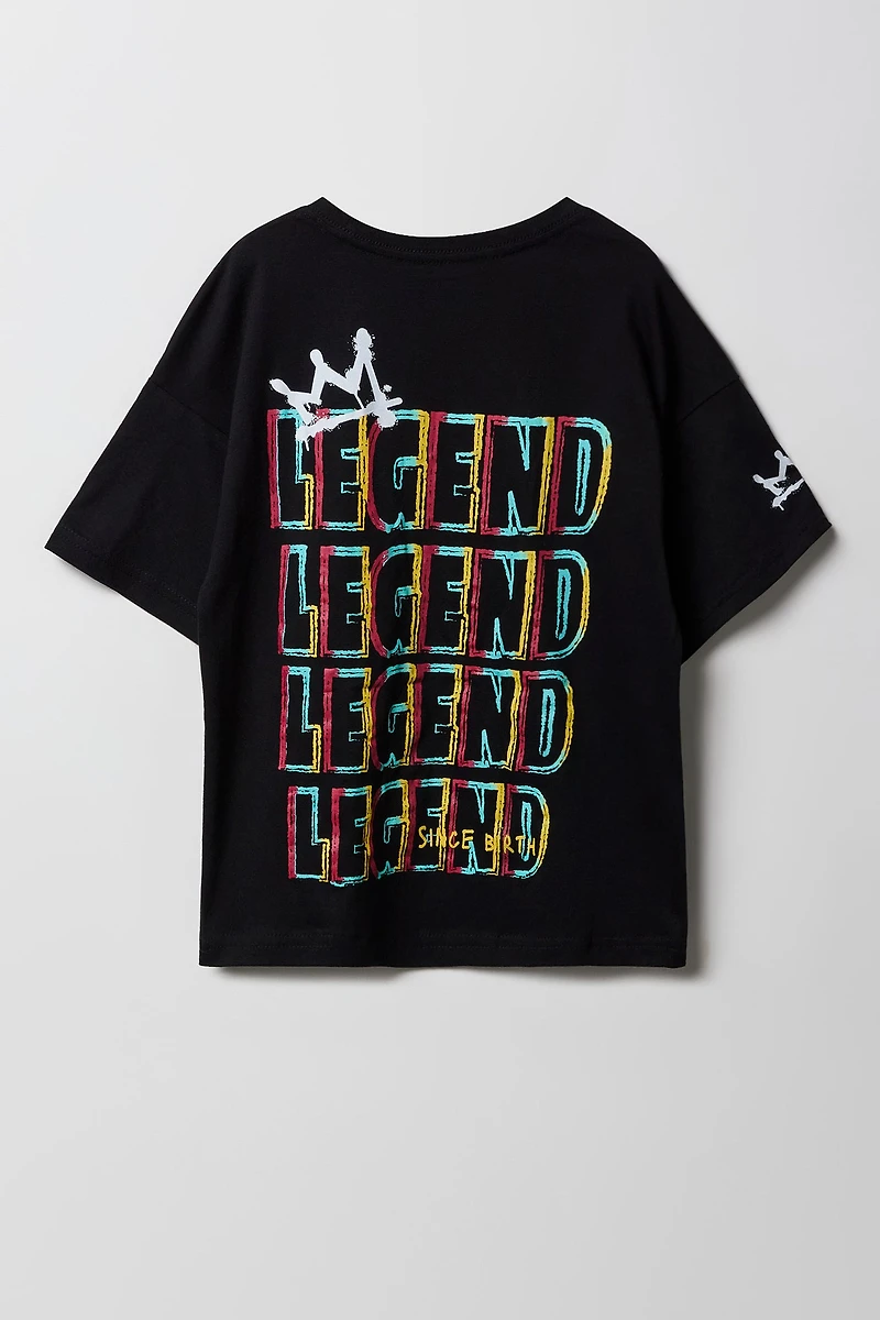 T-shirt à imprimé  Legend pour garçon