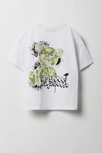 T-shirt à imprimé Stay Cool Teddy pour enfant