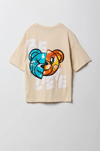 T-shirt à imprimé Believe pour enfant
