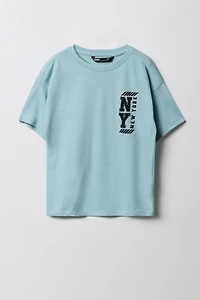 T-shirt à imprimé New York Bear pour garcon