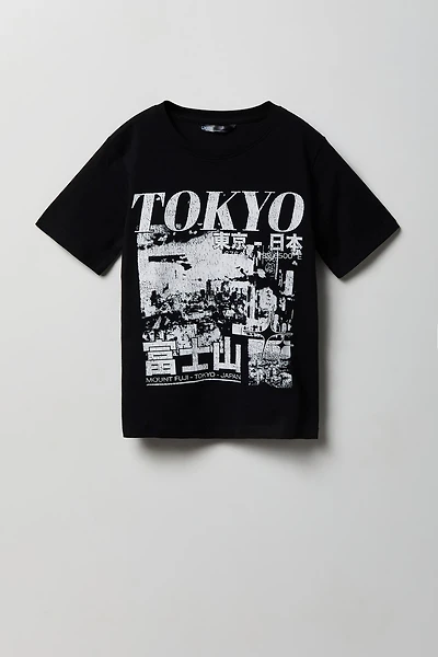Boys City Graphic T-Shirt