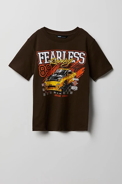 T-shirt à imprimé Racing pour garçon