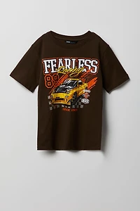 T-shirt à imprimé Racing pour garçon