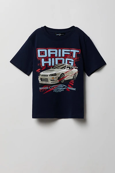 Boys Racing Graphic T-Shirt
