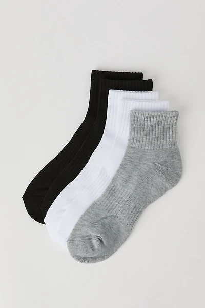 Boys Quarter Socks (5 Pack)