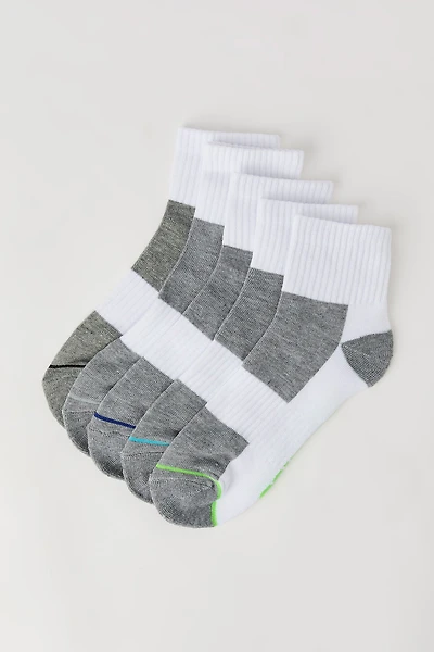 Chaussettes aux chevilles Athlétique pour garçons (paquet de 5)