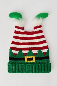 Kids 3D Elf Knit Beanie