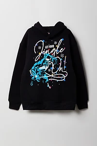 Kids Venom Christmas Fleece Hoodie