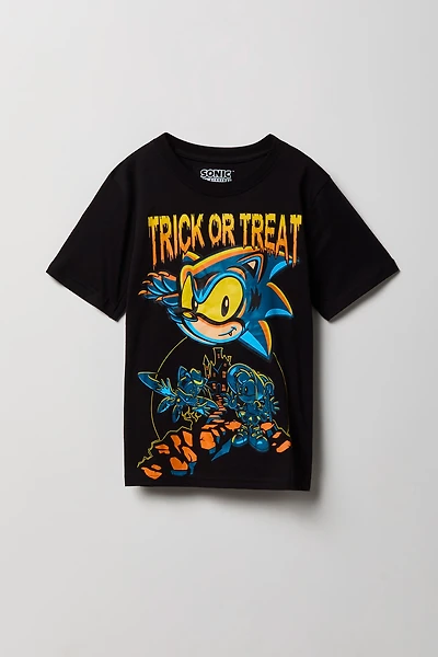 Kids Sonic Halloween Graphic T-Shirt
