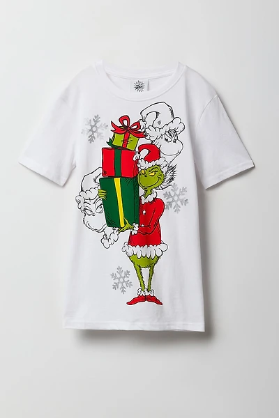 T-shirt à imprimé The Grinch pour enfant