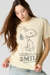 Peanuts Snoopy Graphic Boyfriend T-Shirt