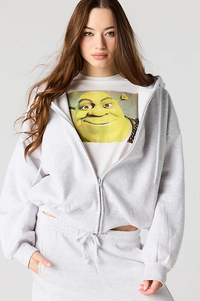 T-shirt de coupe garçonne à imprimé Shrek