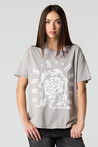 Guns N Roses Graphic Boyfriend T-Shirt