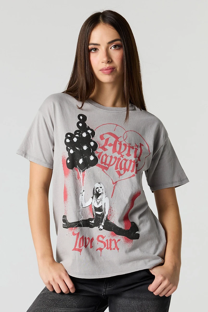 Avril Lavigne Graphic Boyfriend T-Shirt