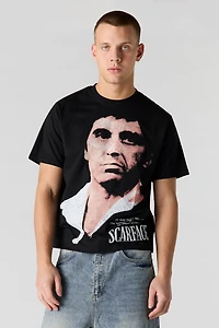 Premium Heavyweight Cotton Scarface Graphic T-Shirt