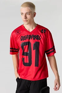 Deadpool Graphic Mesh Jersey