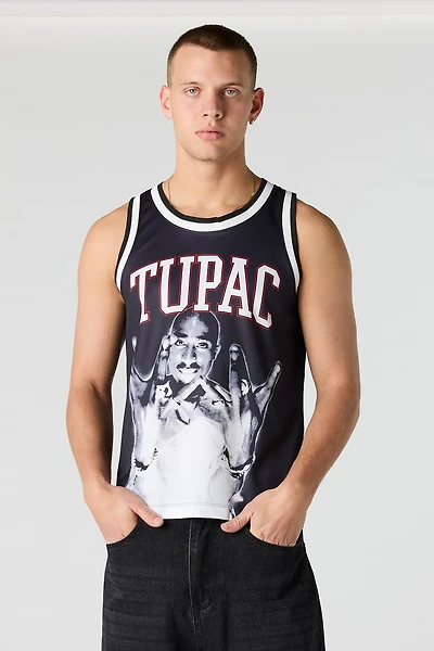 Tupac Mesh Basketball Jersey